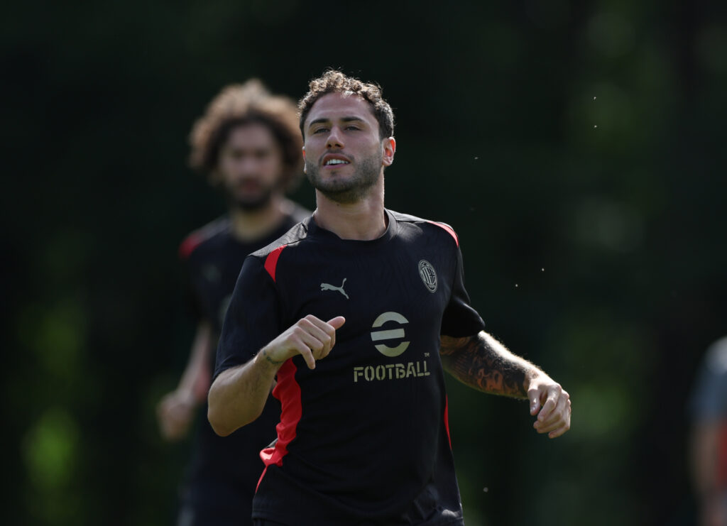 Davide Calabria AC Milan amichevole Rapid Vienna-Milan 1-1