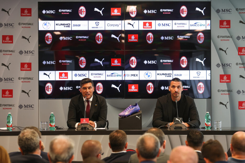 Allenatore AC Milan Fonseca Ibrahimovic