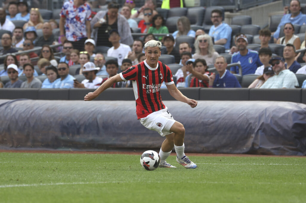 Alexis Saelemaekers AC Milan amichevole Manchester City-Milan 2-3 Soccer Champions Tour 2024 USA