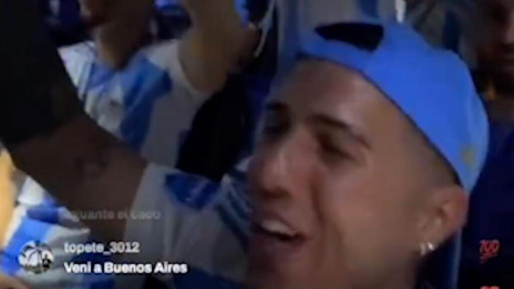 Argentina coro razzista Enzo Fernández