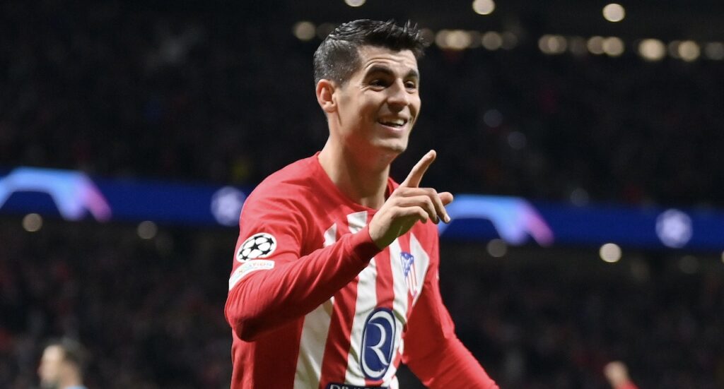 Álvaro Morata Atlético Madrid Milan