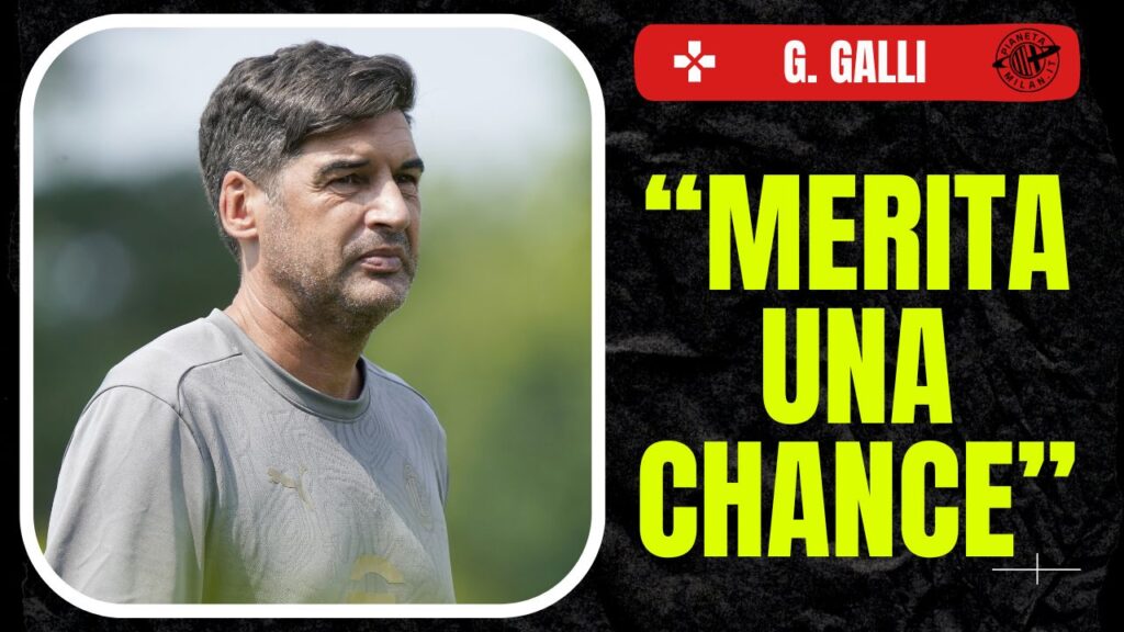 Paulo Fonseca AC Milan allenamenti Milanello