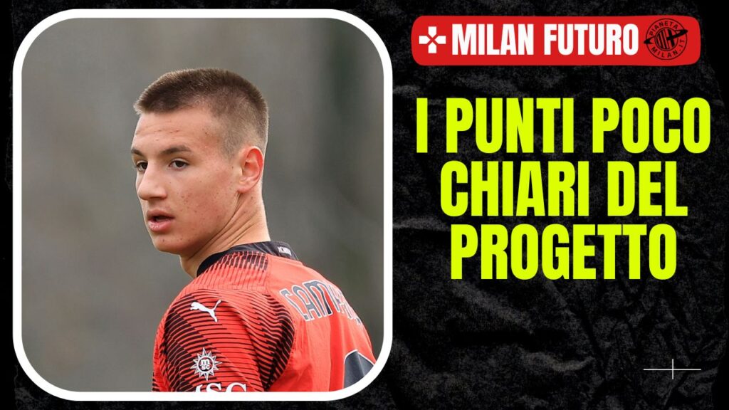 Francesco Camarda, attaccante del Milan Futuro 05/07/2024 PianetaMilan.it