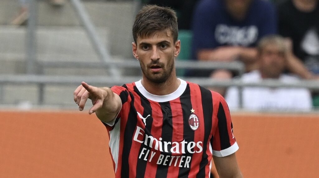 Matteo Gabbia AC Milan amichevole Rapid Vienna-Milan 1-1