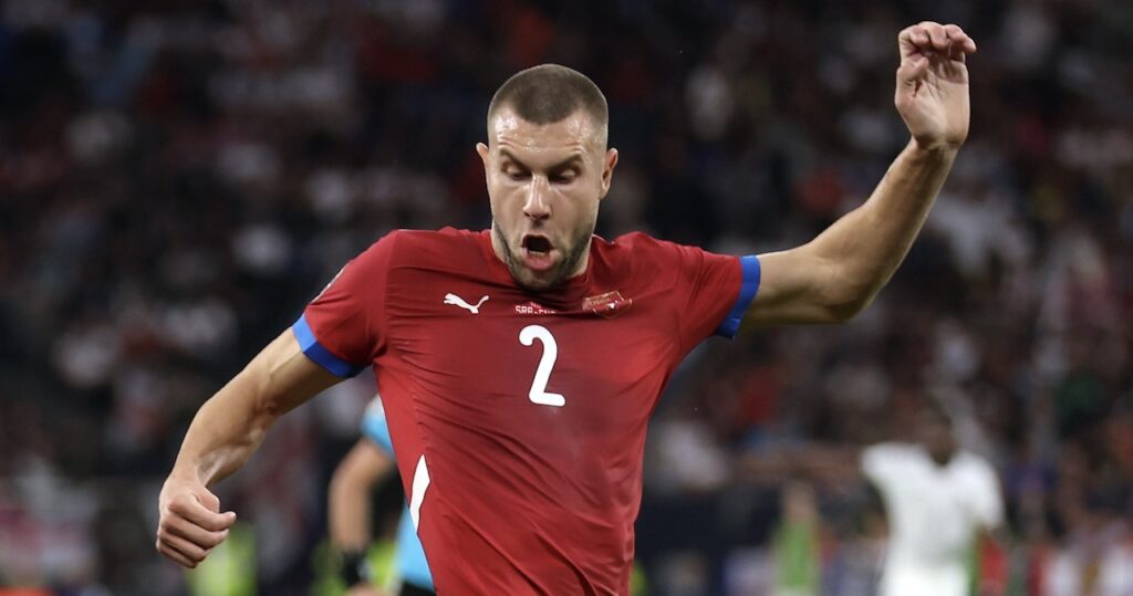 Strahinja Pavlovic RB Salisburgo Serbia Europei 2024
