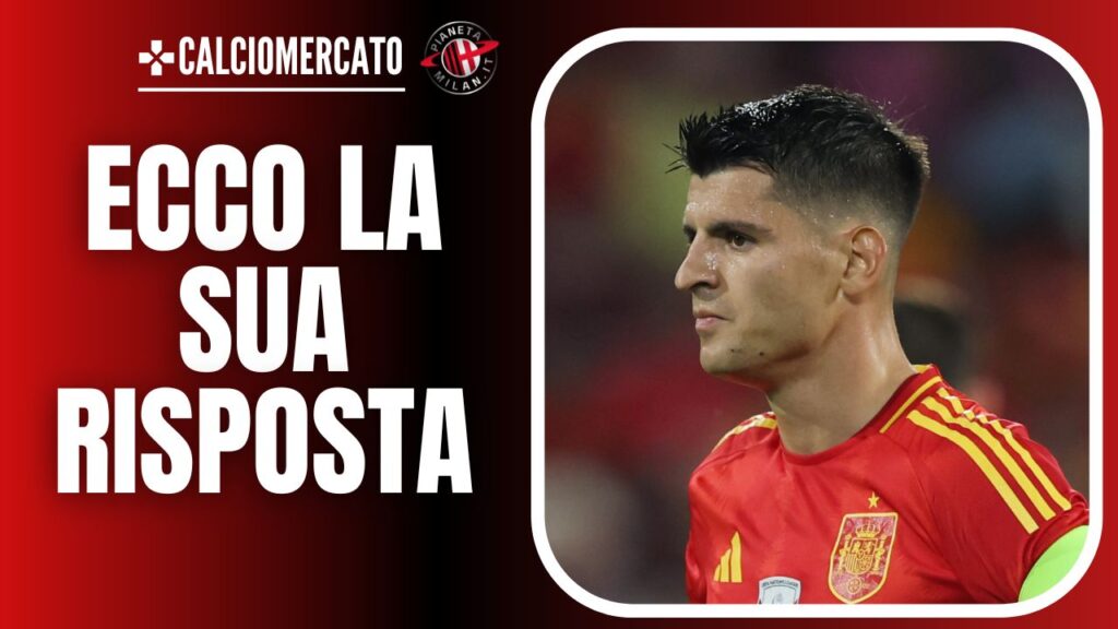 Alvaro Morata, attaccante accostato al Milan 04/07/2024 PianetaMilan.it