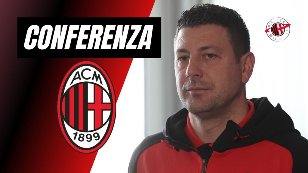 Live Conferenza Stampa AC Milan Futuro Bonera