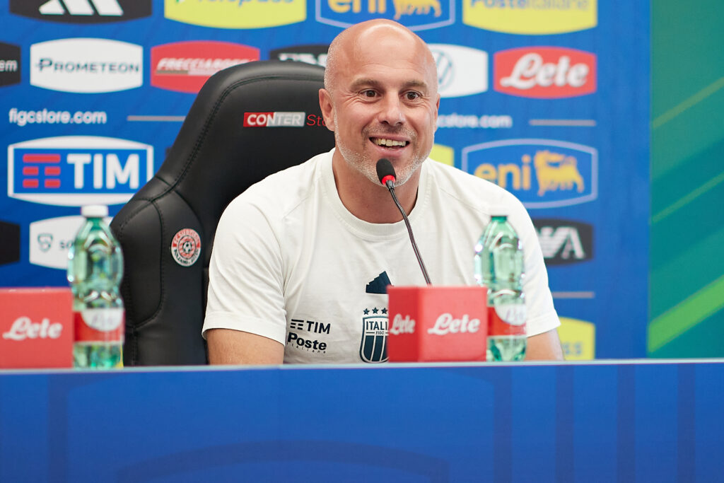 Andrea Soncin, CT dell'Italia Femminile (getty images)