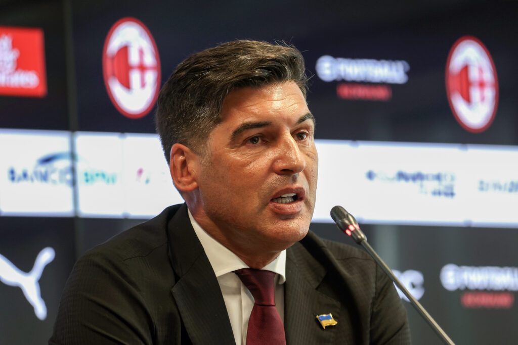 Paulo Fonseca AC Milan allenatore Conferenza stampa