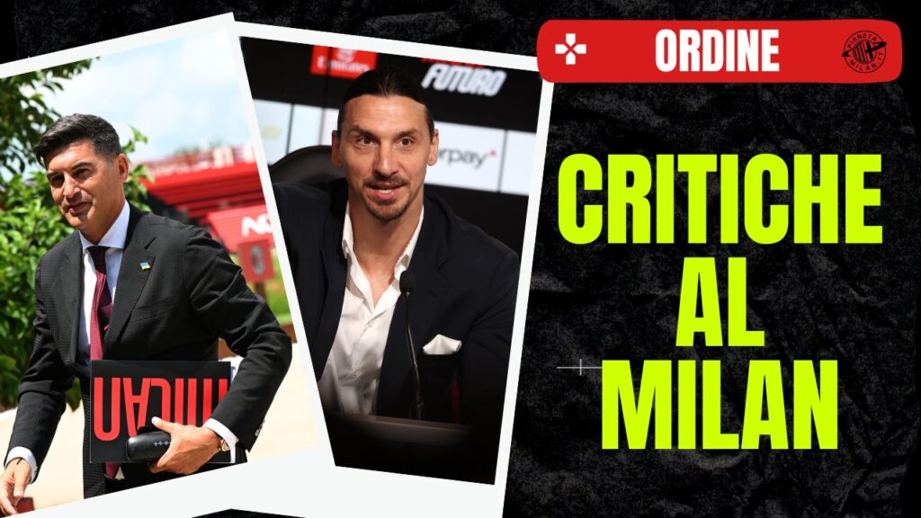 Paulo Fonseca AC Milan allenatore Conferenza stampa Ibrahimovic dirigenza Criscitiello