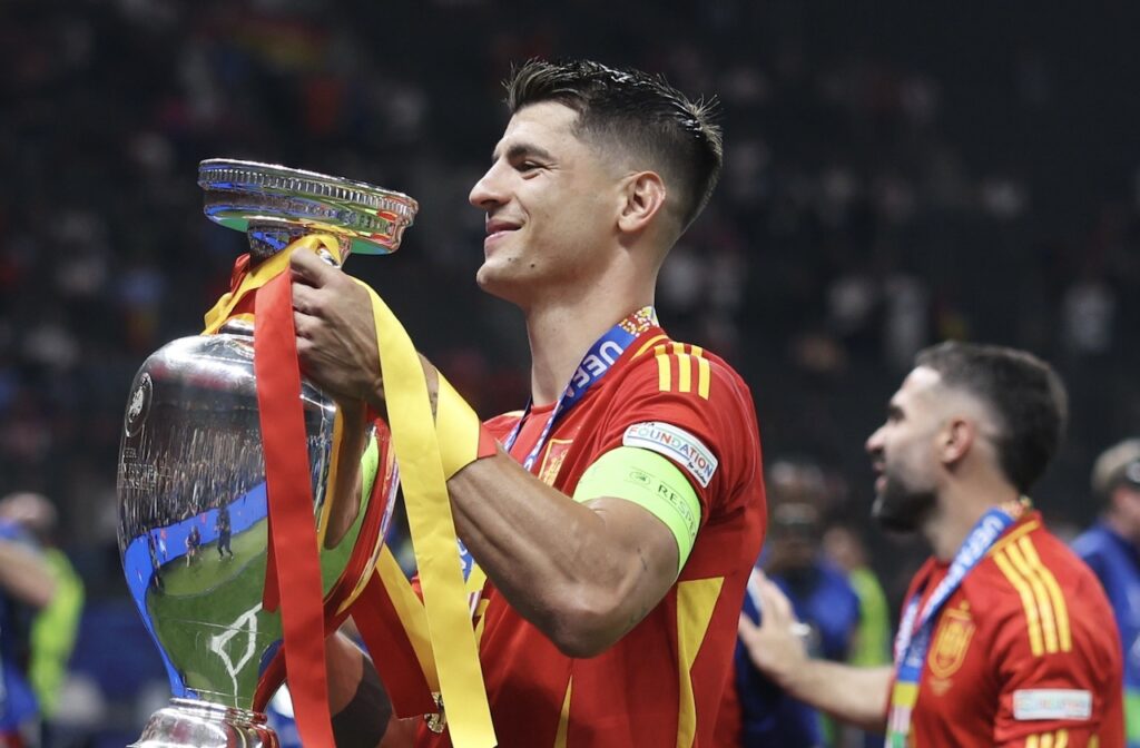 Álvaro Morata Atlético Madrid Spagna Europei 2024
