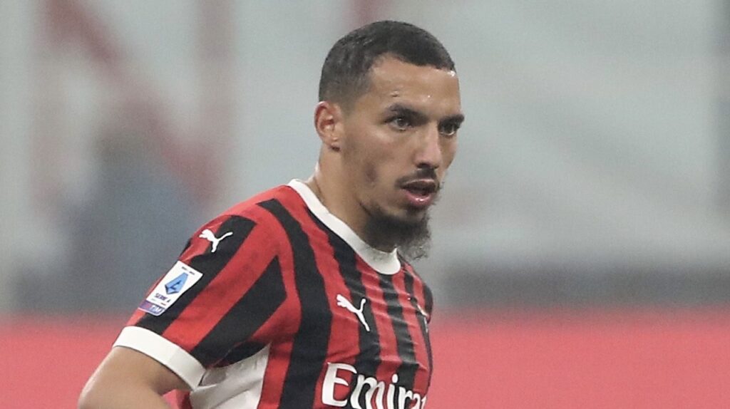 Ismaël Bennacer AC Milan Milan-Salernitana 3-3 Serie A 2023-2024