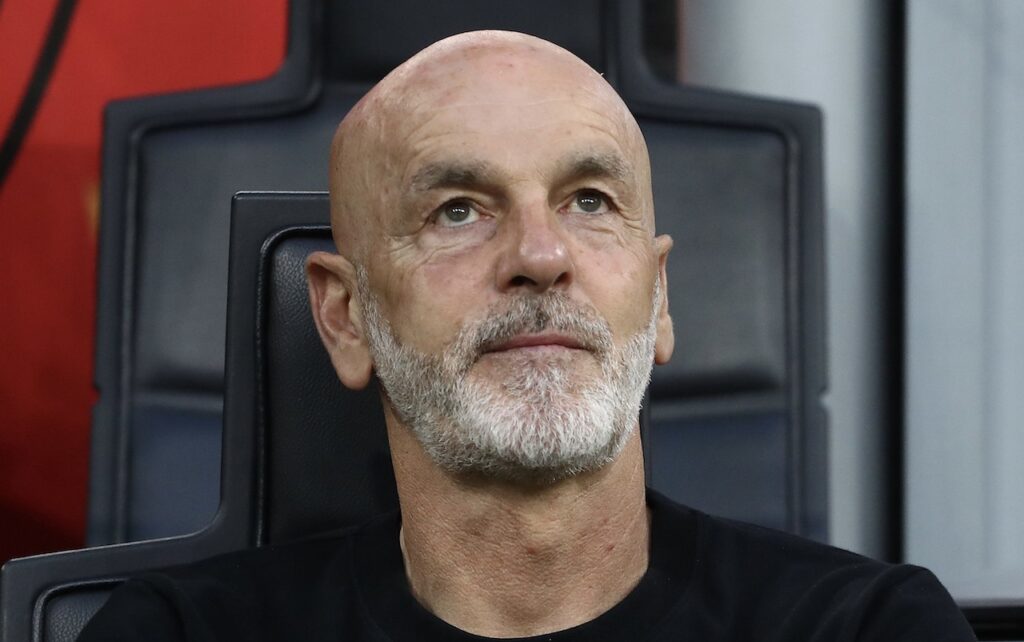 Stefano Pioli AC Milan Milan-Salernitana 3-3 Serie A 2023-2024 De Paola