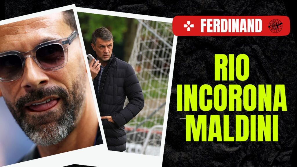 Rio Ferdinand Paolo Maldini AC Milan