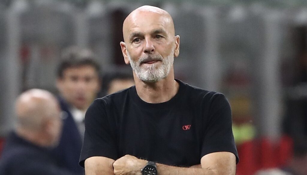 Stefano Pioli AC Milan Milan-Salernitana 3-3 Serie A 2023-2024