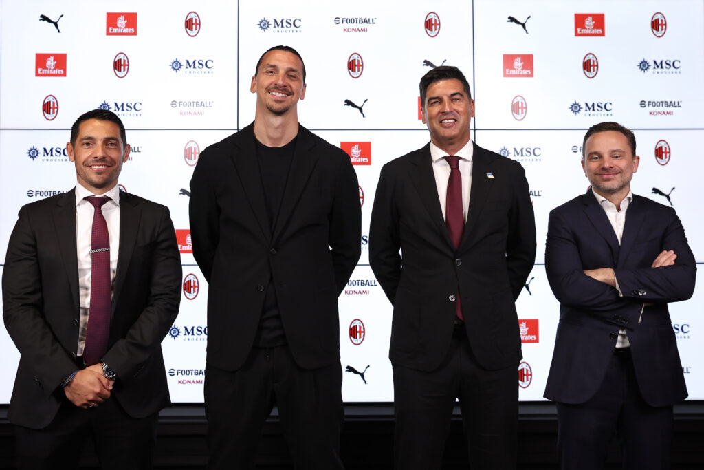 Paulo Fonseca AC Milan allenatore Conferenza stampa Ibrahimovic dirigenza