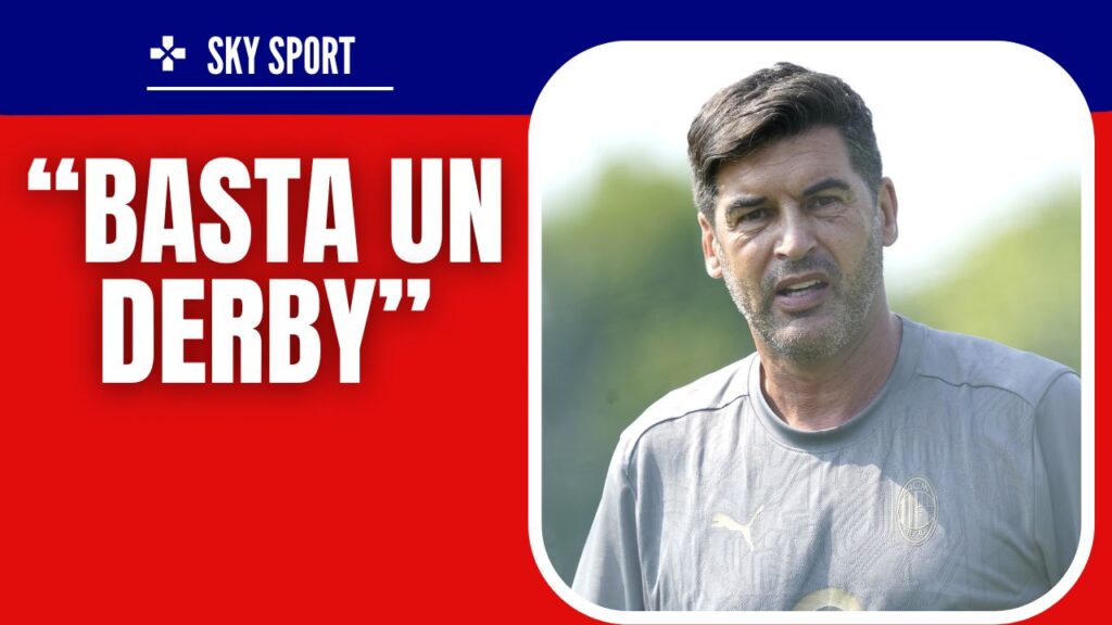 Paulo Fonseca AC Milan allenamenti Milanello