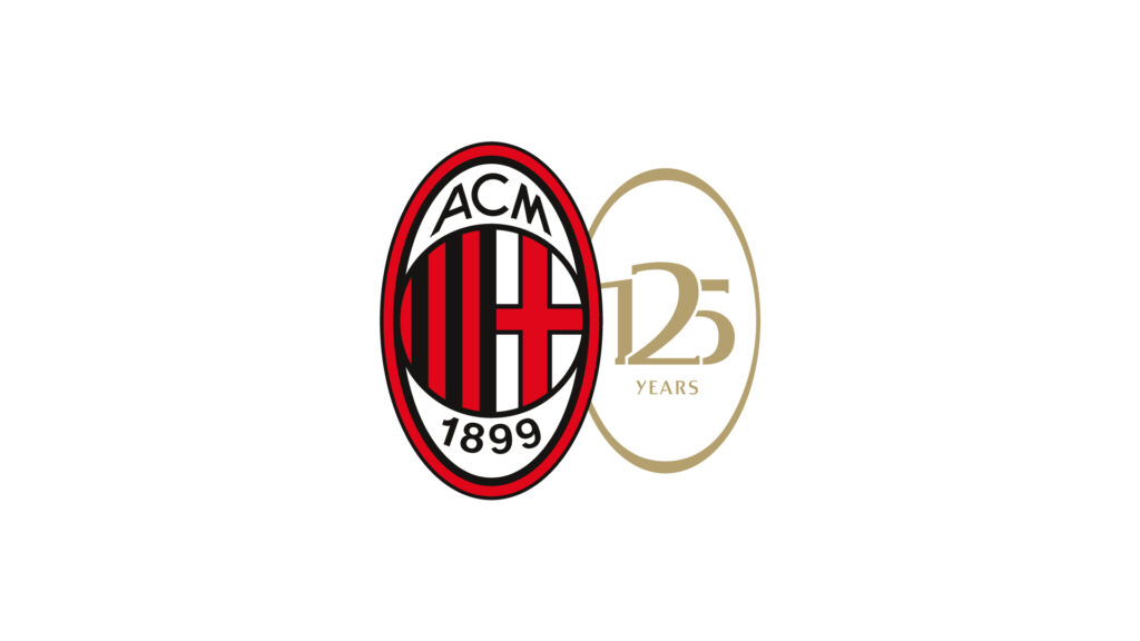 Milan, logo per i 125 anni del club e anniversario