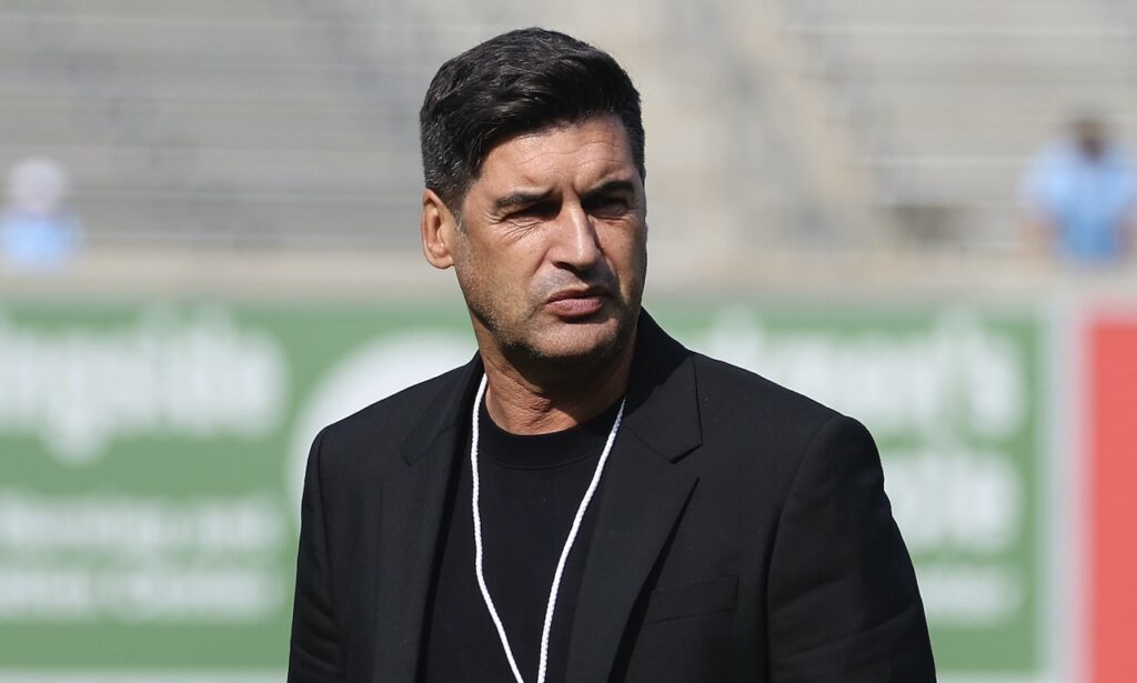Paulo Fonseca AC Milan amichevole Manchester City-Milan 2-3 Soccer Champions Tour 2024 USA