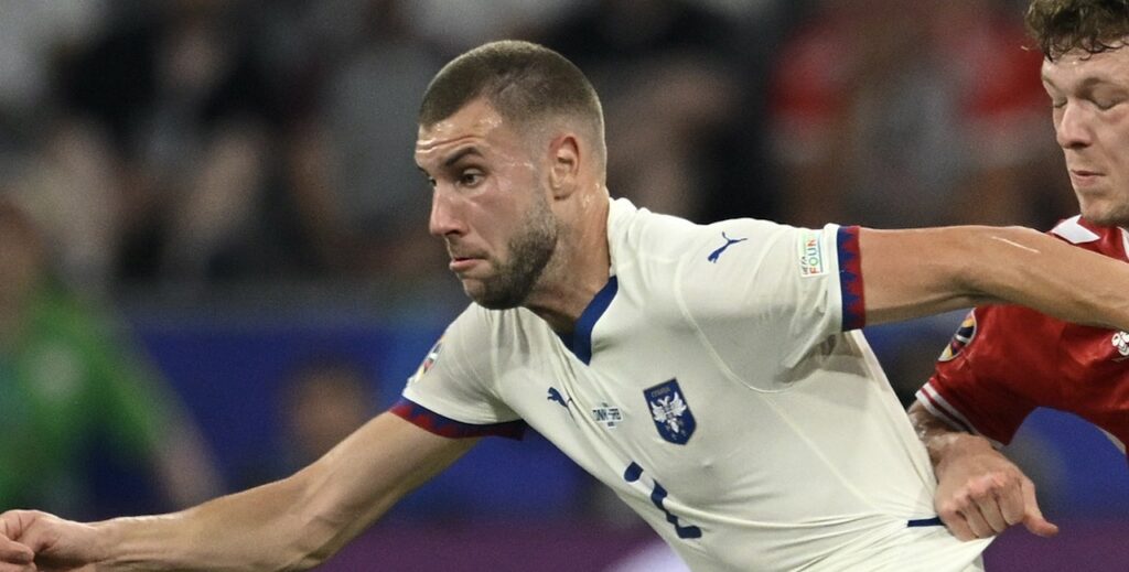 Strahinja Pavlovic RB Salisburgo Serbia Europei 2024