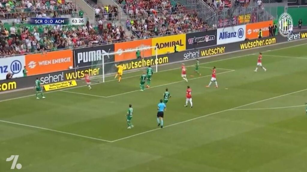 Amichevole Rapid Vienna Milan gol highlights