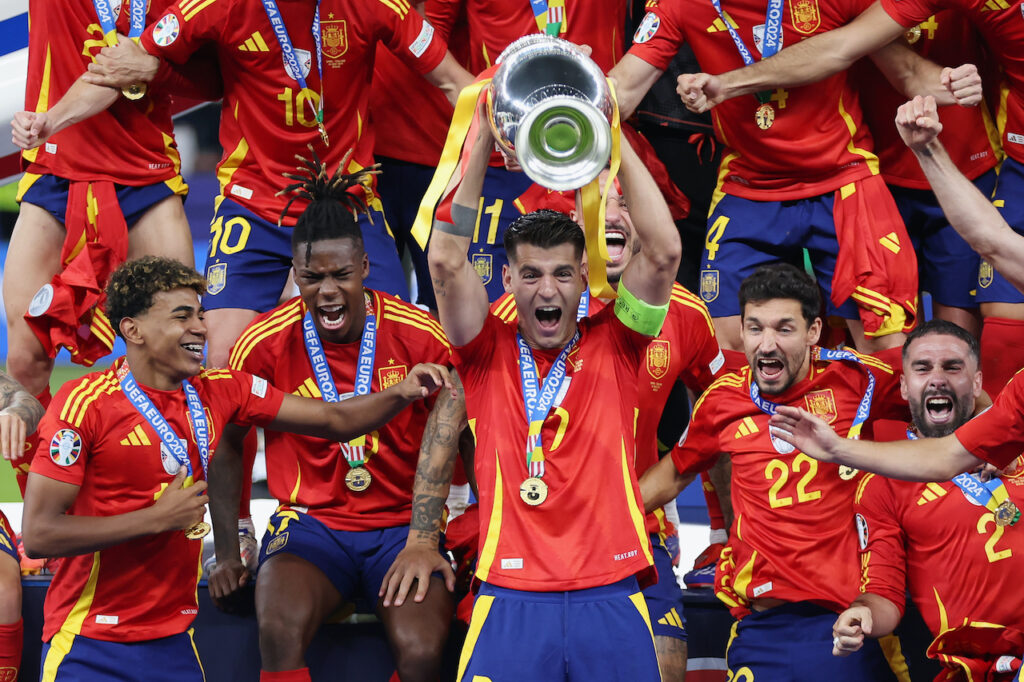 Álvaro Morata Atlético Madrid Spagna Europei 2024