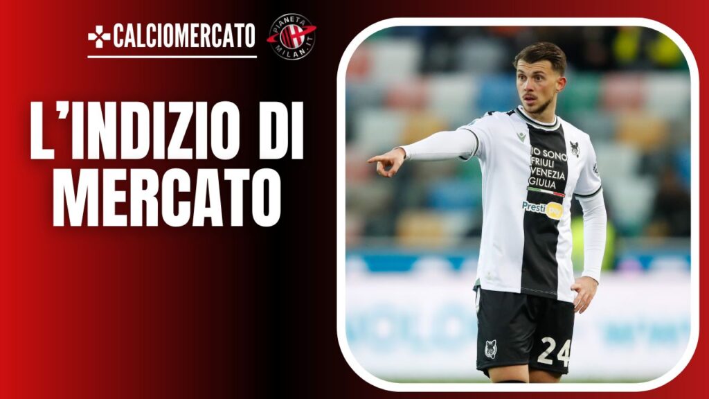 Lazar Samardzic, giocatore dell'Udinese accostato al Milan 28/07/2024 PianetaMilan.it