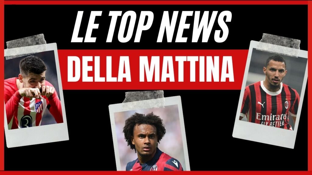 Top News mattina 07/07/2024 PianetaMilan.it