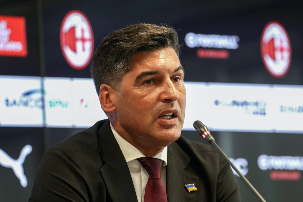 Paulo Fonseca AC Milan conferenza stampa presentazione Casa Milan
