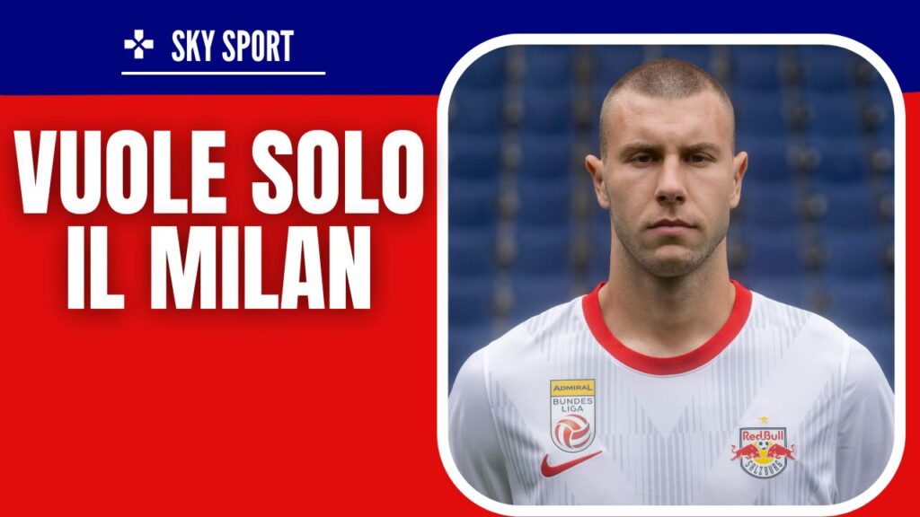 Strahinja Pavlovic RB Salisburgo Calciomercato AC Milan