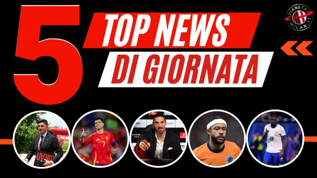 Top News Milan 9 luglio