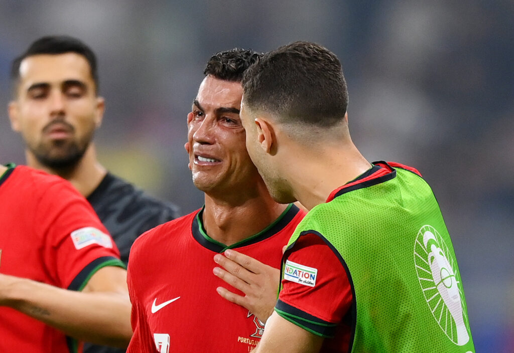 Cristiano Ronaldo, attaccante del Portogallo