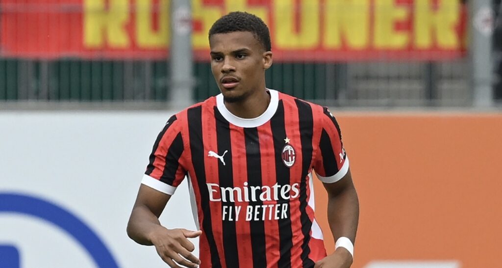 Malick Thiaw AC Milan amichevole Rapid Vienna-Milan 1-1