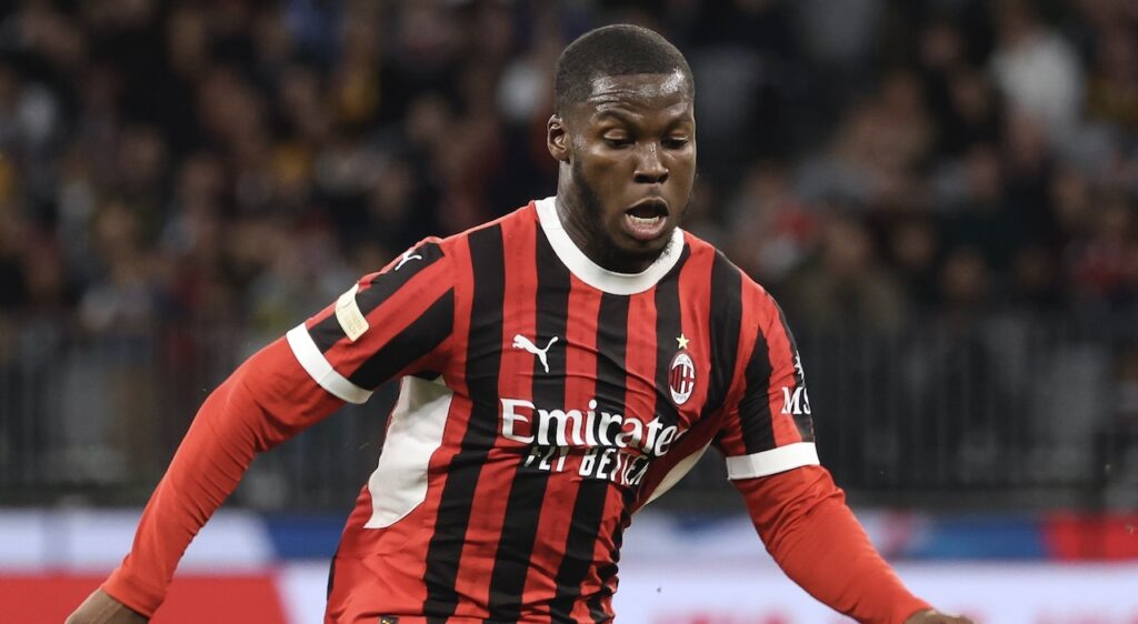 Yunus Musah AC Milan amichevole Milan-Roma 2-5