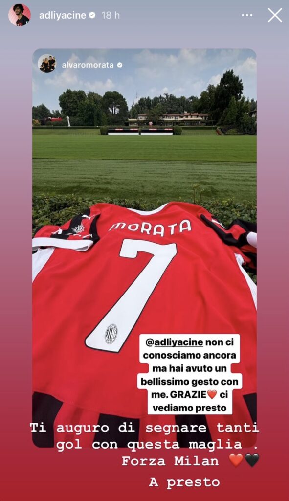 Adli Morata AC Milan