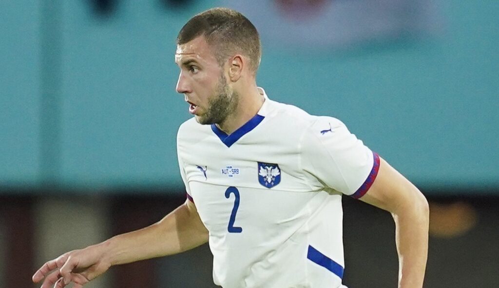 Strahinja Pavlovic RB Salisburgo Serbia Europei 2024