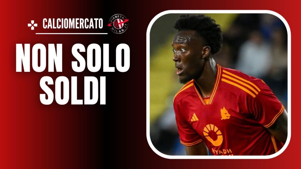 Tammy Abraham AS Roma Calciomercato AC Milan