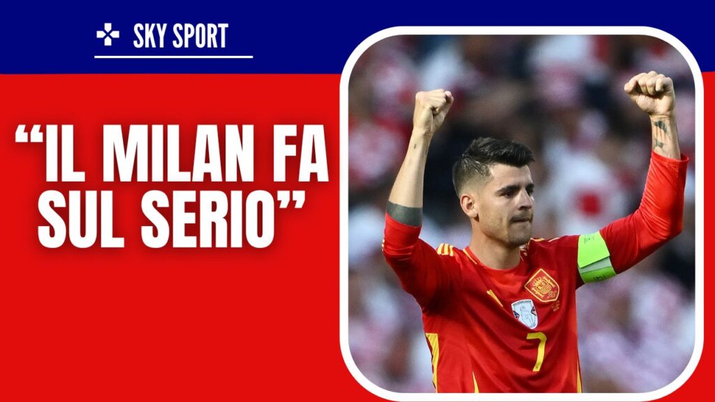 Alvaro Morata, attaccante accostato al Milan 04/07/2024 PianetaMilan.it