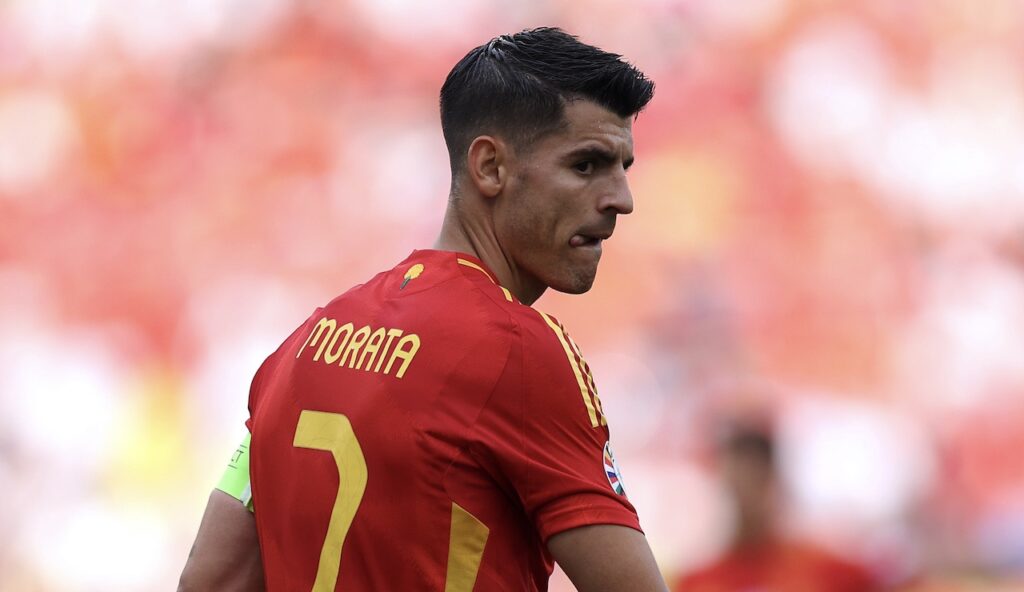 Álvaro Morata Atlético Madrid Milan Spagna Europei 2024