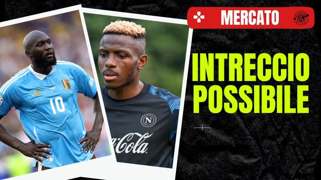 Romelu Lukaku, attaccante Chelsea, e Victor Osimhen, centravanti del Napoli (getty images)