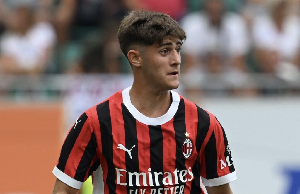 Mattia Liberali AC Milan amichevole Rapid Vienna-Milan 1-1