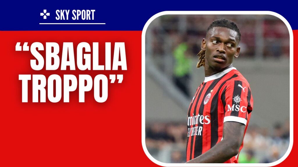 Rafael Leao AC Milan Milan-Torino 2-2 Serie A 2024-2025