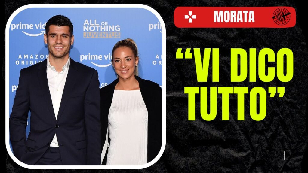 Álvaro Morata e Alice Campello