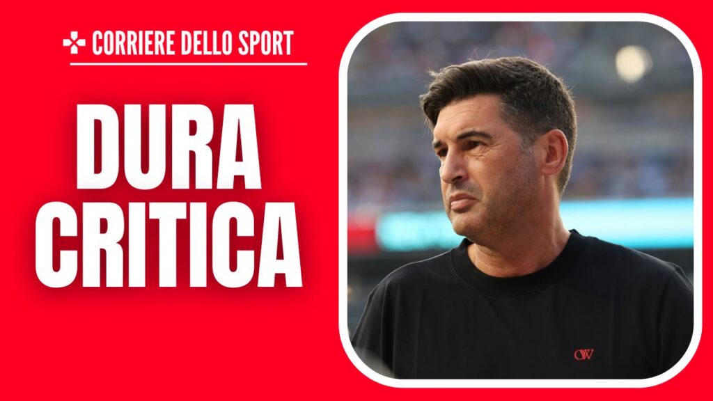 Paulo Fonseca AC Milan allenamento New Jersey