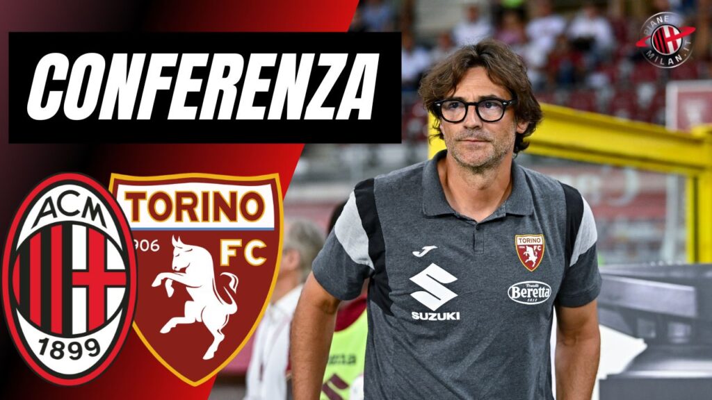 Paolo Vanoli conferenza Milan Torino Serie A News
