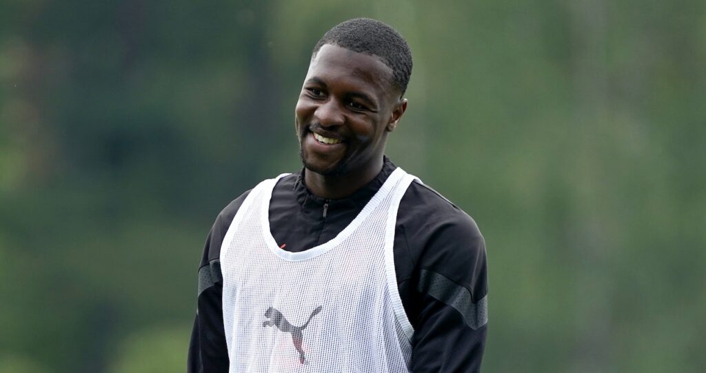Fodé Ballo-Touré AC Milan allenamento Milanello