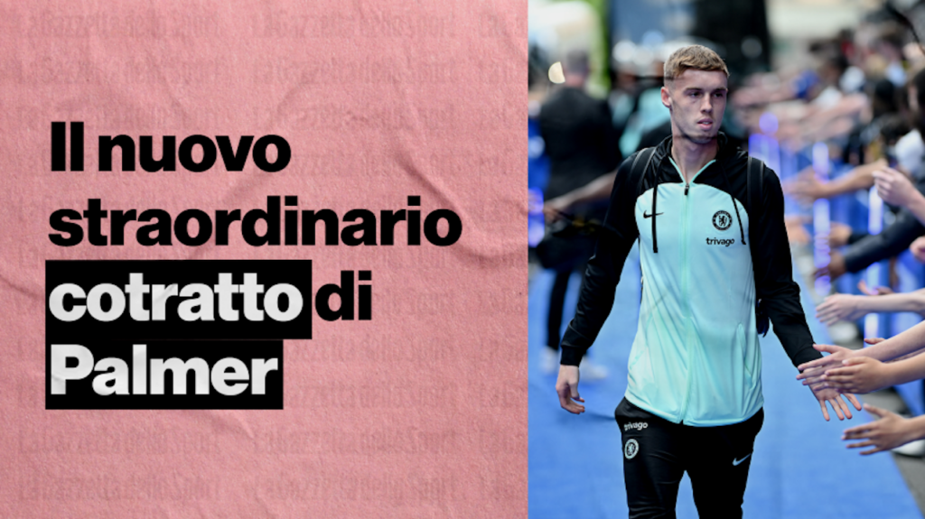 Calciomercato Chelsea rinnovo Palmer