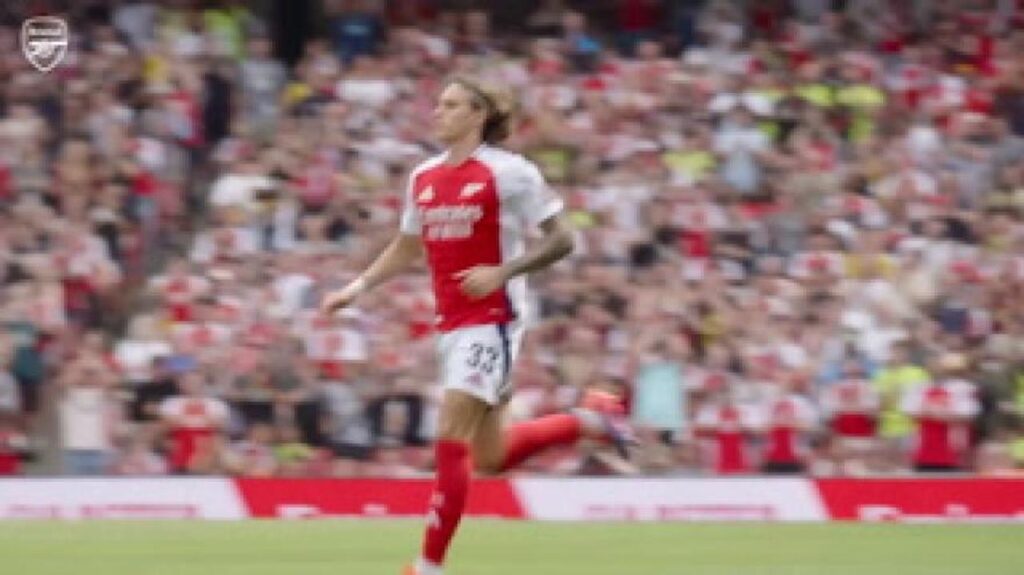 Arsenal debutto Calafiori