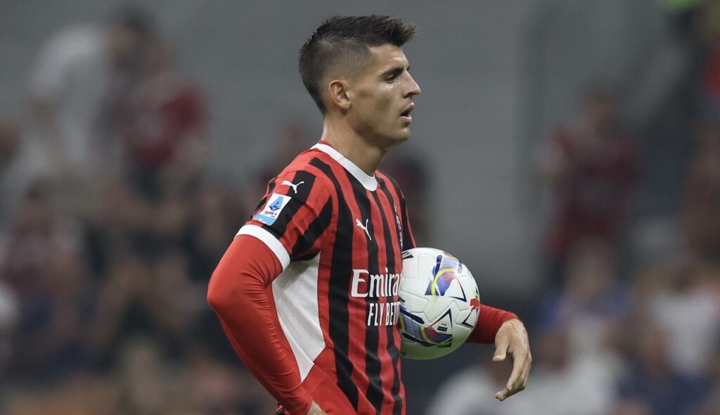 Álvaro Morata AC Milan Milan-Torino 2-2 Serie A 2024-2025
