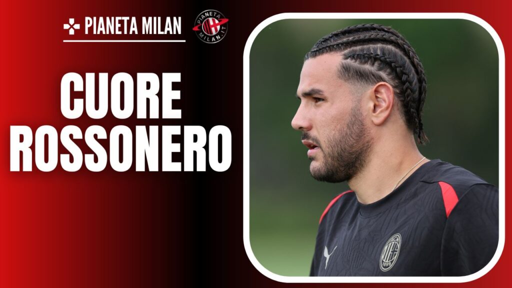 Theo Hernández AC Milan amichevole Milan-Roma 2-5